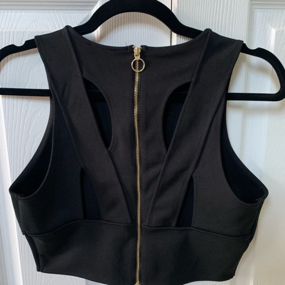 Express Black and Gold top - Picture 4 of 6